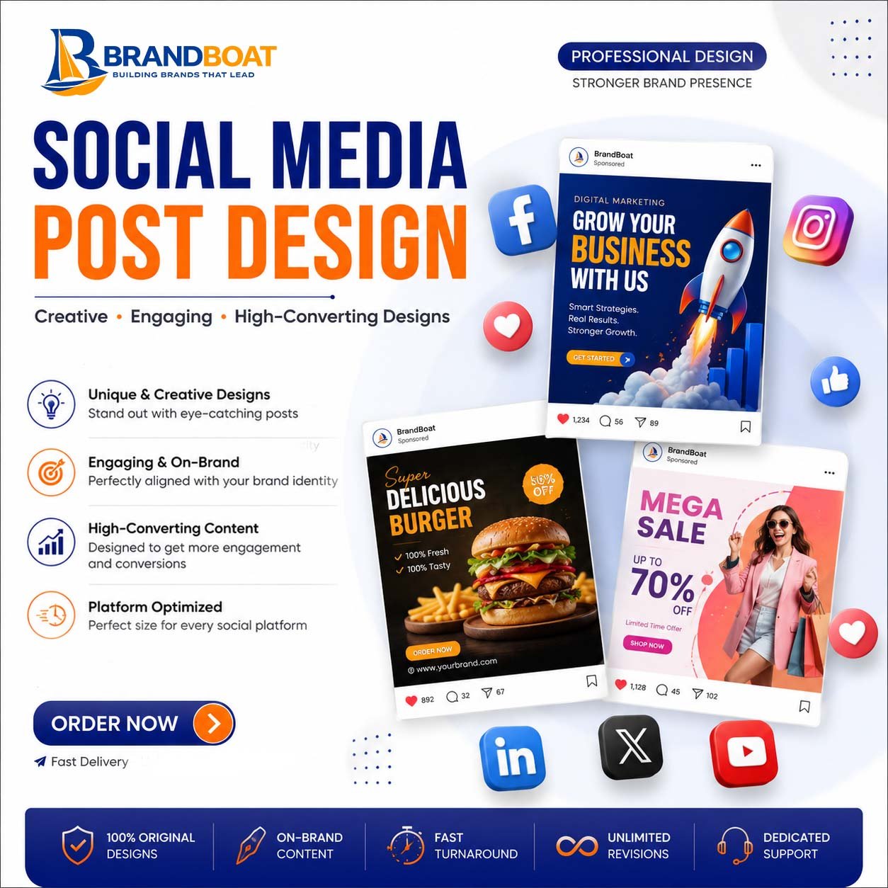 Single Social Media Post